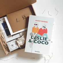 Charger l'image dans la galerie, Roman Leslie et Coco de Marie Demers - Boite surprise de lecture